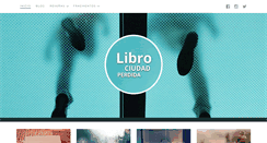 Desktop Screenshot of librociudadperdida.com